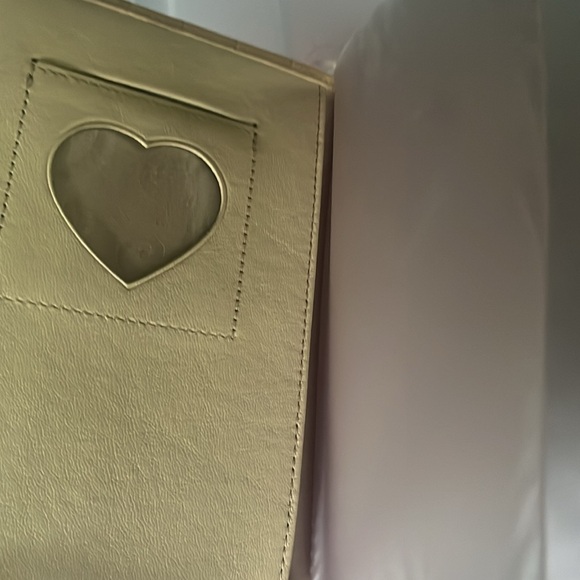 Vintage Brighton Cream Croc Embossed Leather Photo Album - Picture 4 of 4